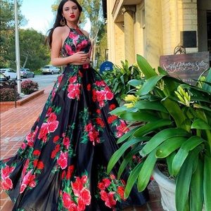 Brand new two piece Jovani prom dress NEW WITH TAG